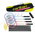 Carlton Badminton Set (4x Schläger, 3x Bälle, 1x Netz, 1x Tasche)